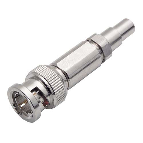 Picture of 75 to 120 Ohm Balun, BNC Plug / Compression IDC