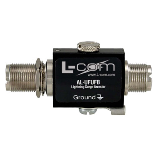 Picture of UHF-Female to UHF-Female Bulkhead 0-3 GHz 600V Lightning Protector