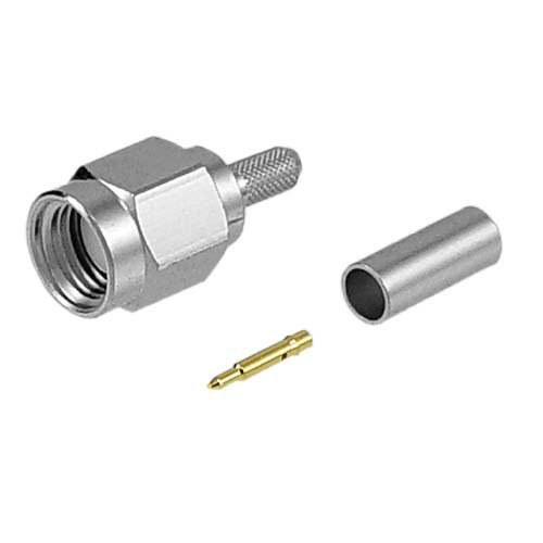 Picture of SMA Male Crimp for RG316/174/188, 100-Series Cable