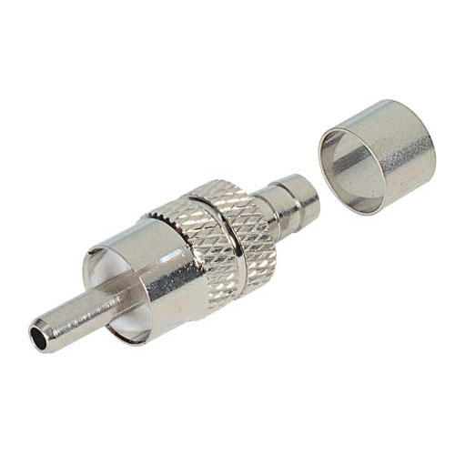 Picture of 75 Ohm RCA Crimp Plug for RG59 Cable