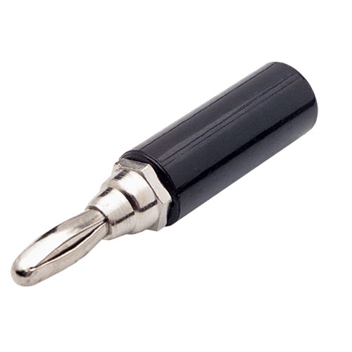 Picture of Solder Type Banana Plug, Black