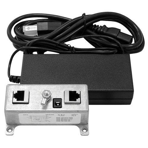 Picture of Single-Port Passive PoE Injector/Picker with 48VDC @ 70 Watt Power Supply
