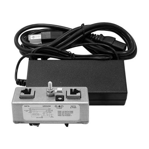 Picture of BTD-CAT5-P1R Midspan/Injector Kit with 48VDC @ 70W Power Supply