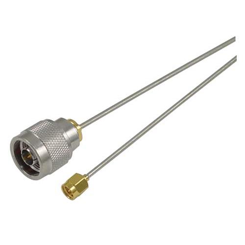 Picture of .085 Semi-Rigid N-Male to SMA-Male, 6 inch