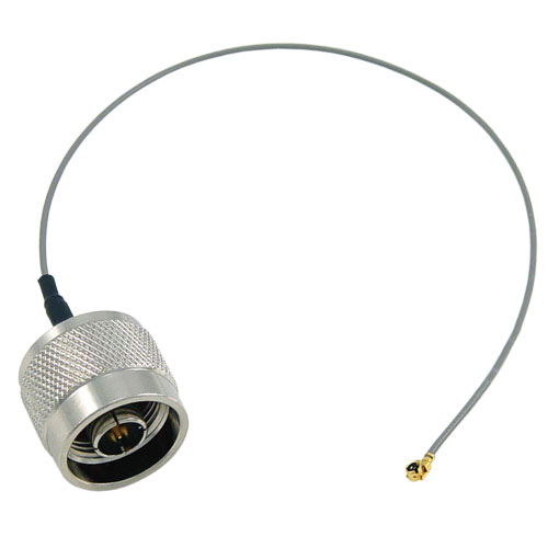 Picture of U.FL to N-Male, Pigtail 20cm 1.13 Mini Coax