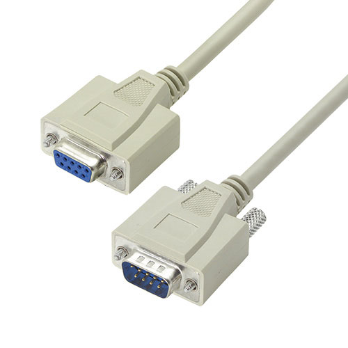 Picture of Reversible Hardware Molded D-Sub Cable, DB9 Male / Female, 10.0 f
