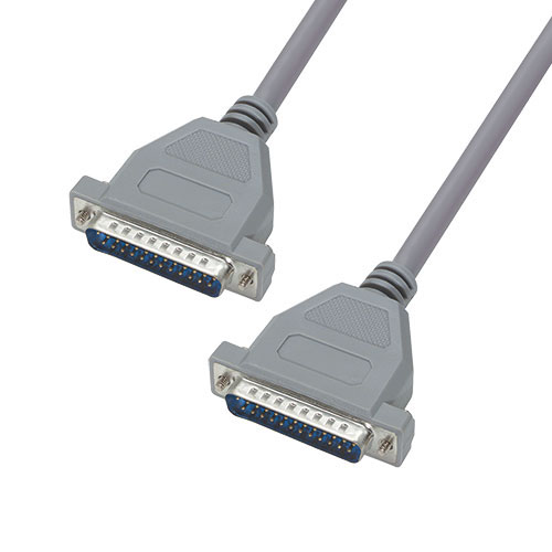 Picture of Economy Molded D-sub Cable, DB25 Male / Male, 1.0 ft