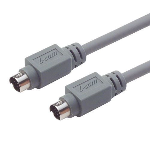 Picture of Economy Molded Cable, Mini DIN 8 Male/Male 10.0 ft