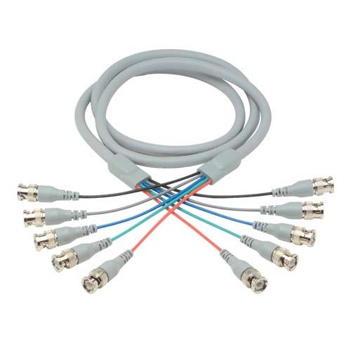Picture of Deluxe RGB Multi-Coaxial Cable, 5 BNC Male / Male, 25.0 ft