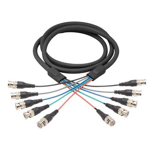 Picture of Premium RGB Multi-Coaxial Cable, 5 BNC Male / Male, 50.0 ft