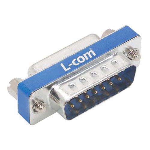 Picture of Ferrite Filter (EMI) Adapter, DB15 Male / Female