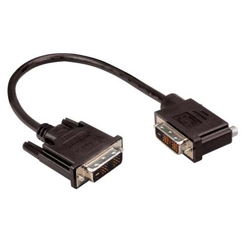 Picture of DVI-D Single Link DVI Cable Male / Male Right Angle, Right, 10.0 ft