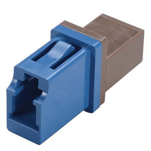 Picture of LC to MU Simplex Fiber Optic Adapter