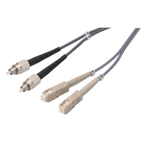 Picture of OM1 62.5/125, Multimode Fiber Cable, Dual FC / Dual SC, 2.0m