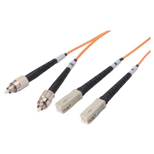 Picture of OM2 50/125, Multimode Fiber Cable, Dual FC to Dual SC 5.0m