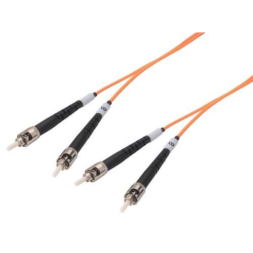 Picture of OM2 50/125, Multimode Plenum Fiber Cable Dual ST / Dual ST, 5.0m