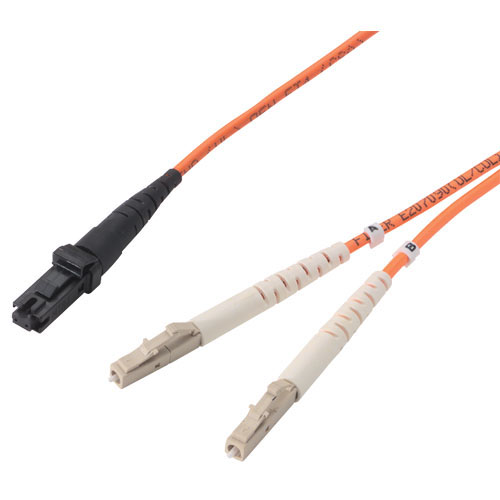 Picture of OM2 50/125, Multimode Low Smoke Zero Halogen, Fiber Cable MTRJ / Dual LC,  4.0m