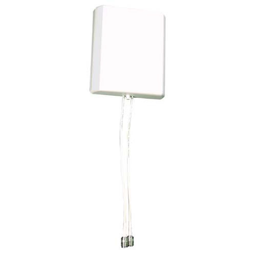Picture of 2.4/5.7-5.9 GHz 8 dBi Dual Element Indoor Panel Antenna - 12in N-Female Connectors