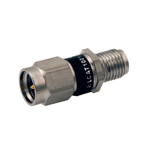 Picture of 2W/4 dB RF Fixed Attenuator, SMA Male to SMA Female Stainless Steel Body Up to 3 GHz