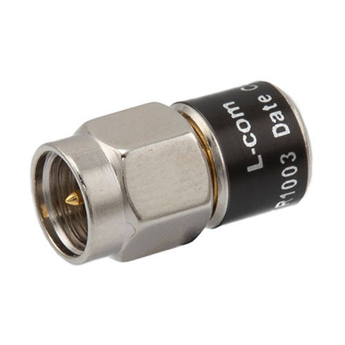 Picture of 2 Watt RF Load Up to 6 GHz with SMA Male Nickel Plated Brass Body