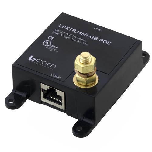 Picture of 48Vdc Data Line Protector 1Gb Poe RJ45S F/F