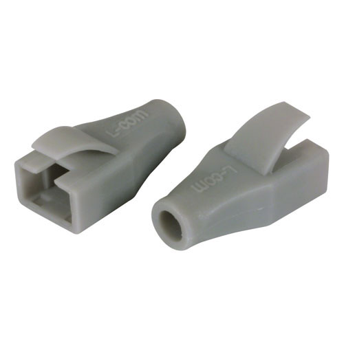 Picture of LSZH Snagless "Shark Fin" Style Boots, 6.0mm Dark Gray, Pkg/ 50