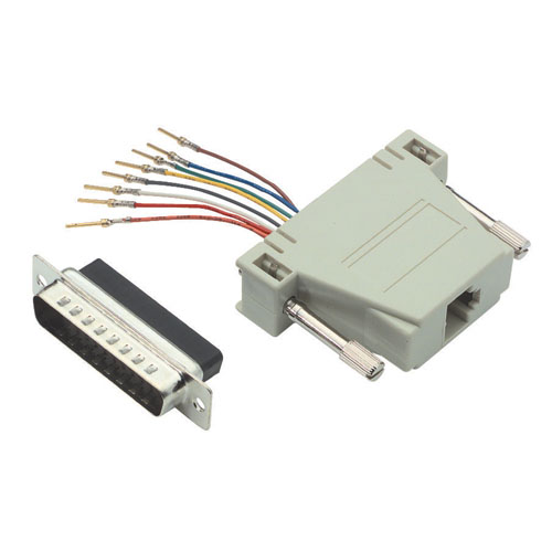 Picture of Modular Adapter, DB25 Male / RJ45 (8x8) Jack