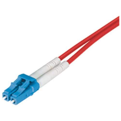 Picture of 9/125, Single Mode Fiber Cable, Dual LC / Dual LC, Red 4.0m