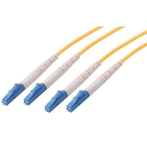 Picture of 9/125, Singlemode Low Smoke Zero Halogen Fiber Cable Dual LC / Dual LC, 2.0m