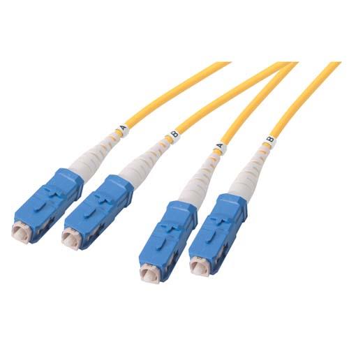 Picture of 9/125, Singlemode Low Smoke Zero Halogen Fiber Cable Dual SC / Dual SC, 3.0m