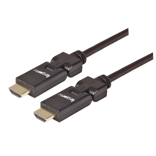 Picture of HDMI Swivel Connector Cable, HDMI Male / HDMI Male 2.0 M