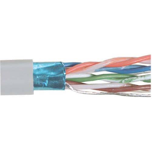 Picture of Category 5E F/UTP PVC Patch 26 AWG 4-Pair Stranded Gray, 1KFT