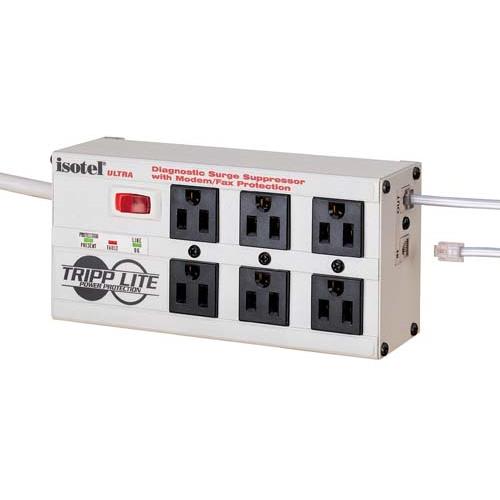 Picture of Tripp-Lite 6 Outlet Plus Modem Surge Suppressor