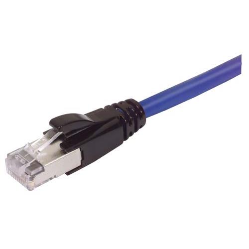 Picture of Premium Cat6a Cable, RJ45 / RJ45, Blue 20.0 ft