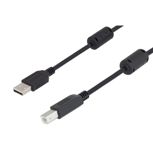 Picture of USB 2.0 cables A-B male w/ferrites 3M
