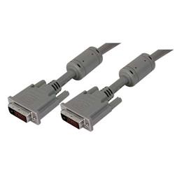 Picture of Premium DVI-D Dual Link DVI Cable Male / Male w/ Ferrites, 3.0 ft