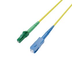 OS2 Singlemode LC/APC to SC/UPC Fiber Patch Cable
