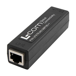 Picture of Data Surge Protector, Indoor, Gigabit Ethernet PoE++ IEEE 802.3bt Shielded RJ45