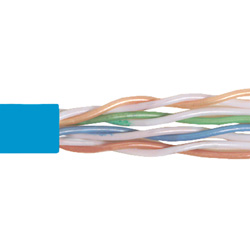 Picture of Category 5E UTP 24 AWG 4-Pair Stranded Conductor Blue, 1KFT