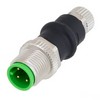 Picture of M12 4 Pin A-Code Male to M8 4 Pin Female Adapter