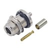 Picture of Type N Female Crimp Bulkhead for RG58, 195-Series Cable