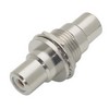 Picture of Coaxial Adapter, RCA Bulkhead Female / Female, 0.5" Circular Hole, White