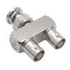 Picture of Coaxial 50 Ohm Y Adapter, BNC Female / Male / Female