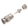 Picture of 75 Ohm BNC Solder Plug, 3 Pc.for RG59 Cable