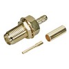 Picture of SMA Female Bulkhead Crimp for RG174, 188, 316 Cable