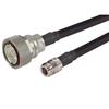 Picture of 7/16 DIN Male to Type N-Female 400 Ultra Flex Series Assembly 5.0 ft