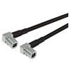 Picture of QMA Right Angle Plug to QMA Right Angle Plug, Pigtail 10 ft 195-Series