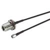 Picture of RP-SMA Plug to N-Female Bulkhead, Pigtail 19" 100-Series