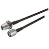 Picture of RP-TNC Plug to N-Female Bulkhead, Pigtail 10 ft 195-Series
