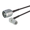 Picture of RP-TNC Plug to RP-SMA Plug Right Angle, Pigtail 19" 100-Series